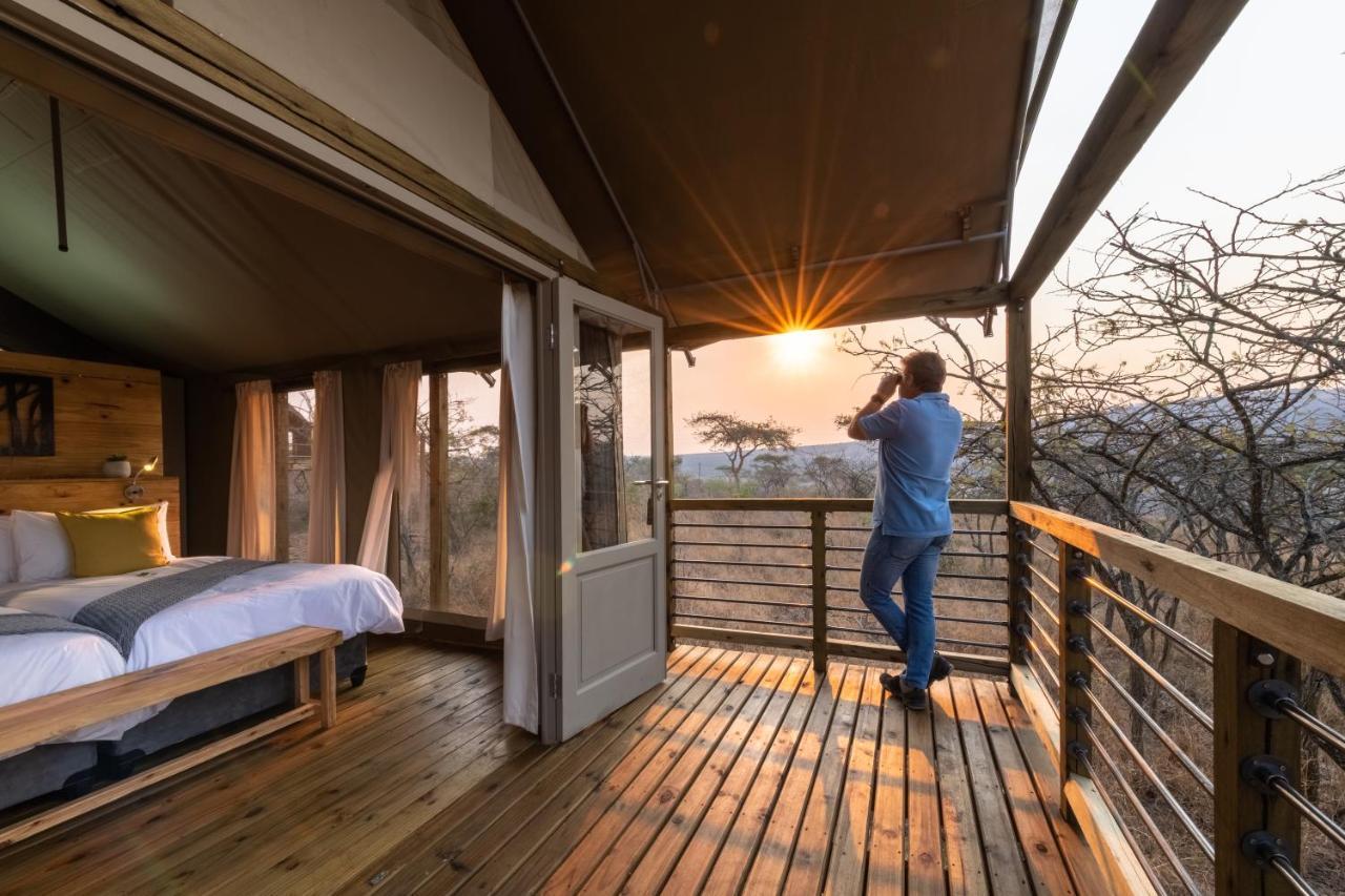 Ndhula Luxury Tented Lodge White River Dış mekan fotoğraf